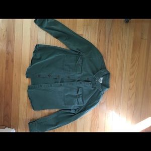 army green jacket